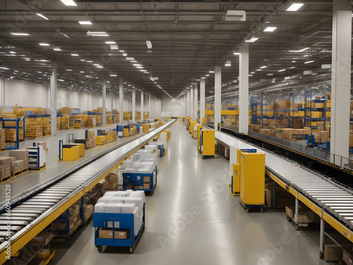 warehouse workers in warehouse