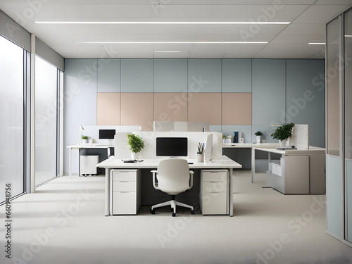 interior of a office