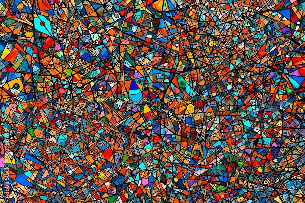 Abstract background with beads pattern Abstract background with beads pattern