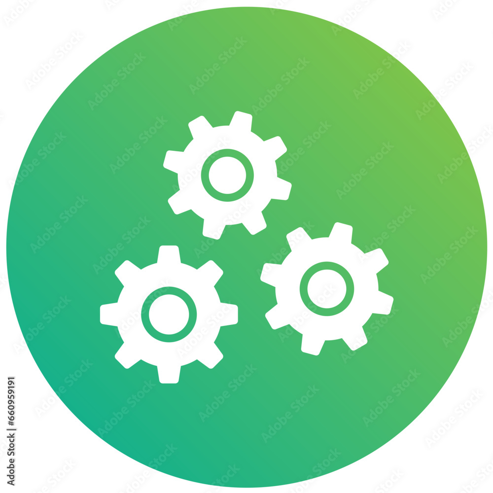 Cogwheel Vector Icon Design Illustration Cogwheel Vector Icon Design Illustration