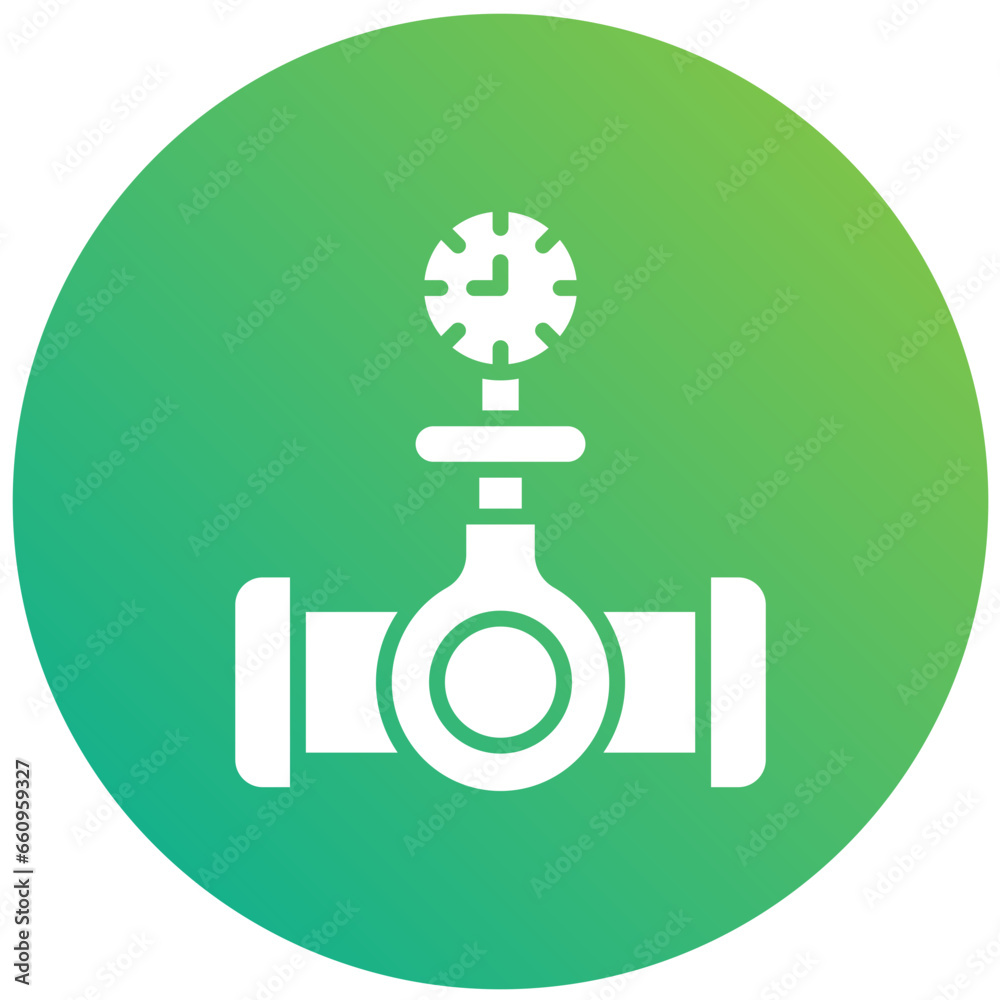 Pressure gauge Vector Icon Design Illustration Pressure gauge Vector Icon Design Illustration