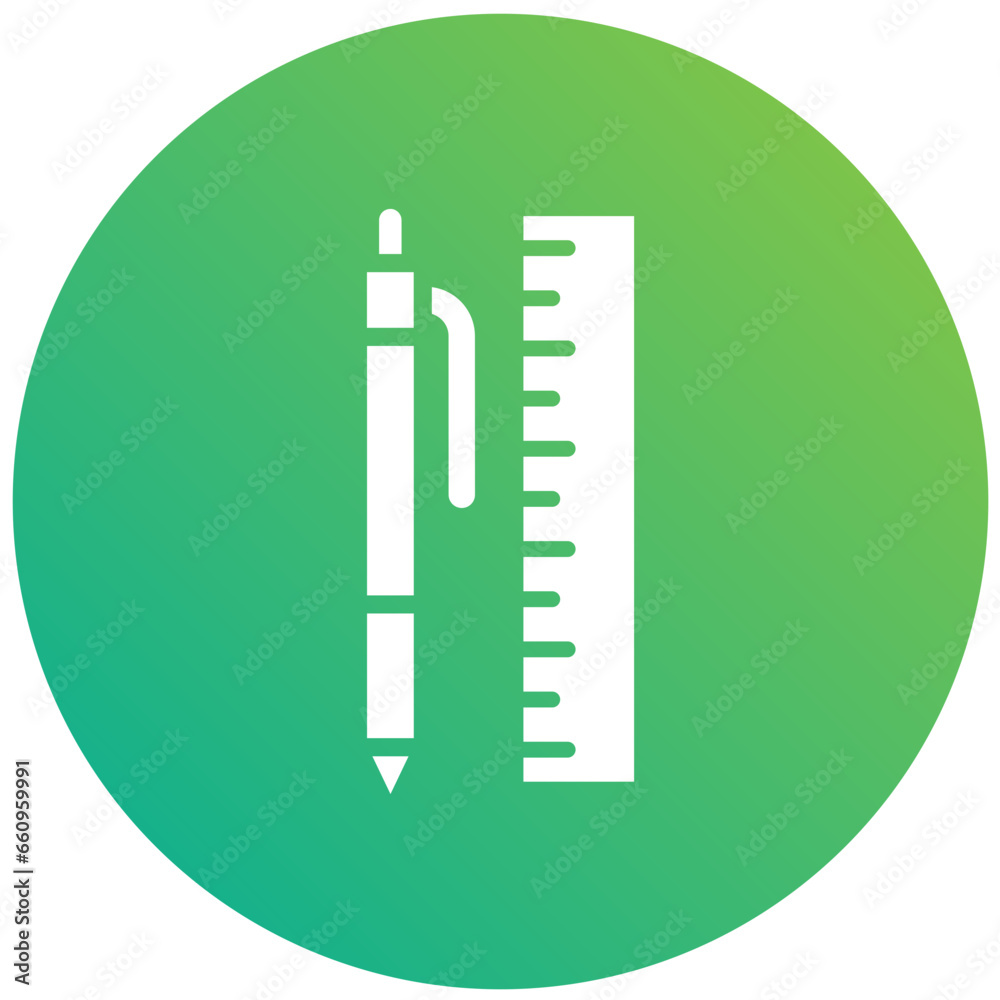Stationery Vector Icon Design Illustration Stationery Vector Icon Design Illustration