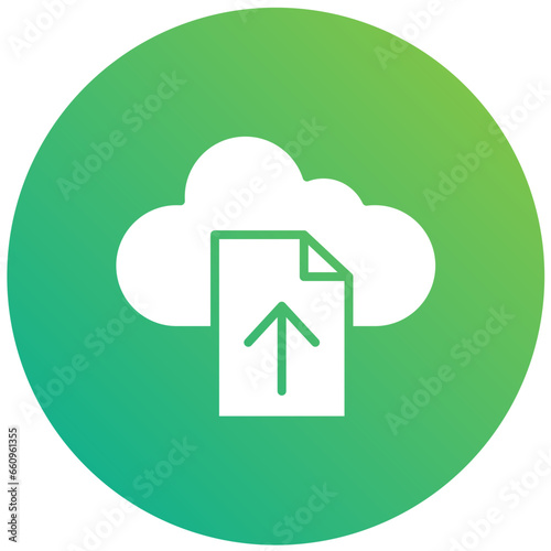 File upload Vector Icon Design Illustration