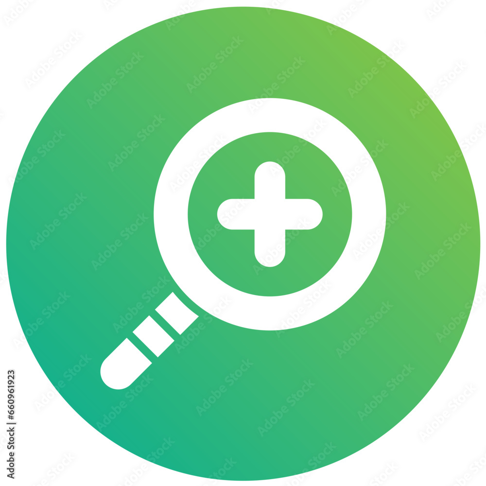 Fototapeta premium Zoom in Vector Icon Design Illustration