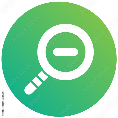 Zoom out Vector Icon Design Illustration