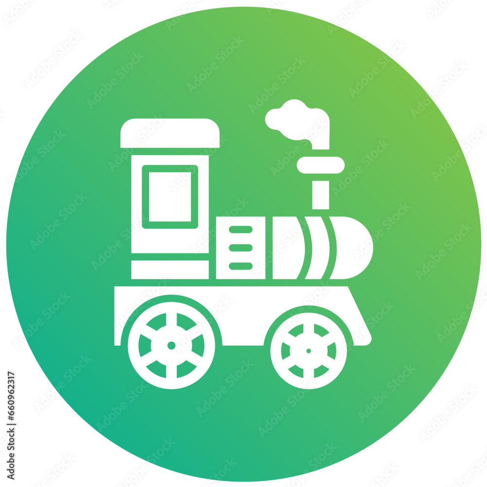 Locomotive Vector Icon Design Illustration Locomotive Vector Icon Design Illustration