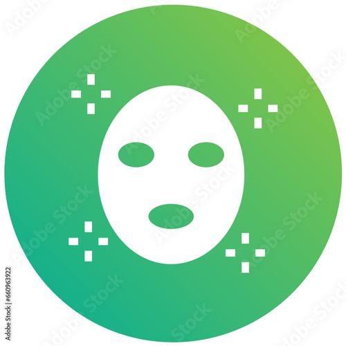 Face mask Vector Icon Design Illustration