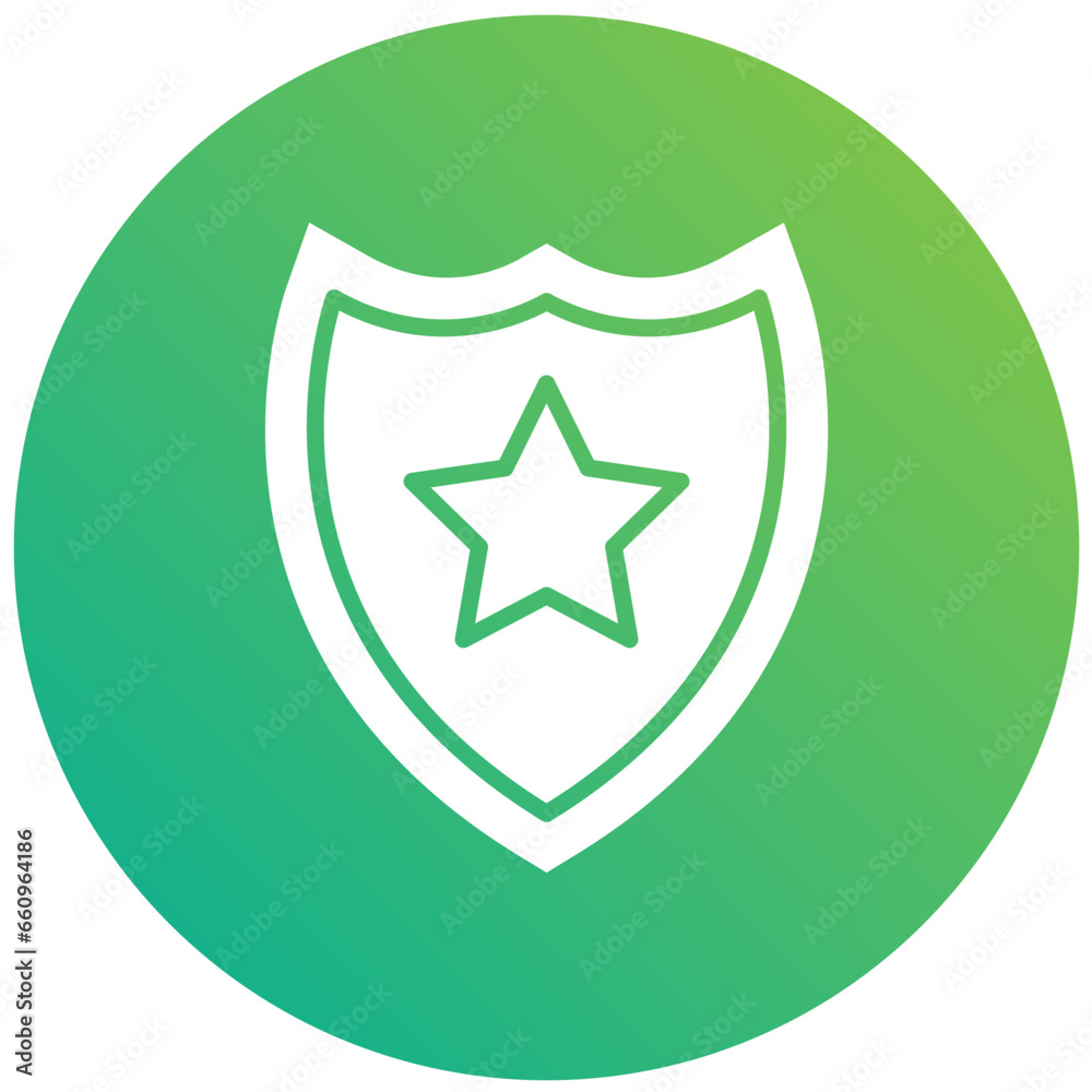 Police badge Vector Icon Design Illustration Police badge Vector Icon Design Illustration