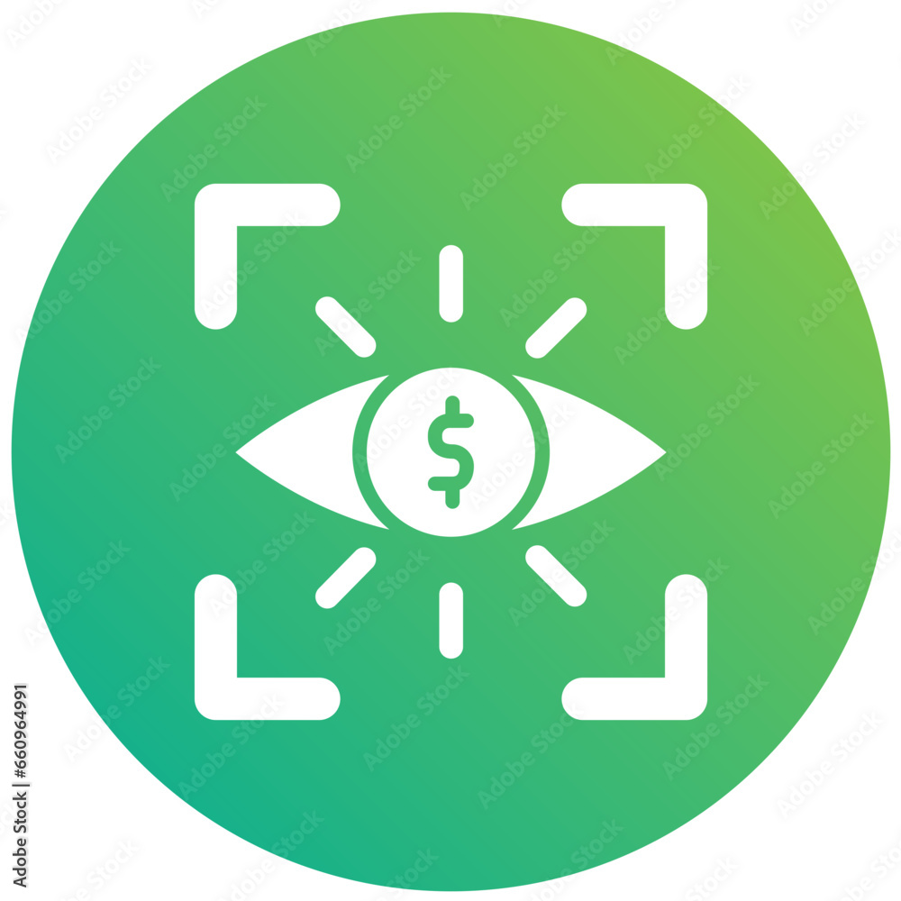 Vision Vector Icon Design Illustration