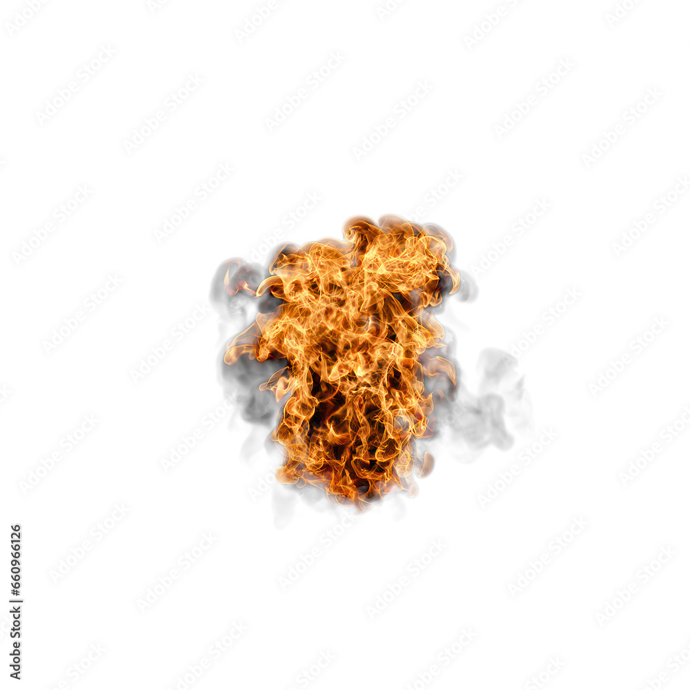 Fire flames Isolated White Background 3D rendering
Fire flames Isolated White Background 3D rendering