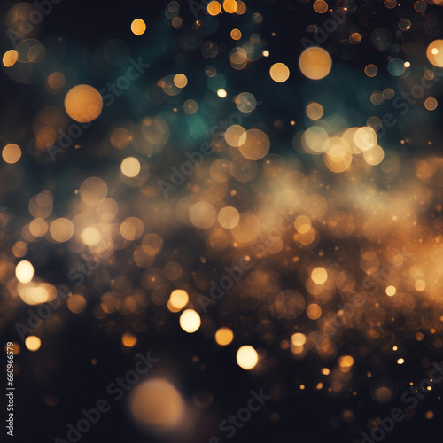 Purple Festive Valentines elegant abstract background with bokeh lights and stars