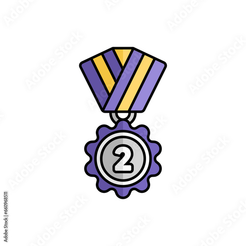 High resolution lineal color award icon, they can be easily edited and easily embedded in your project.	
