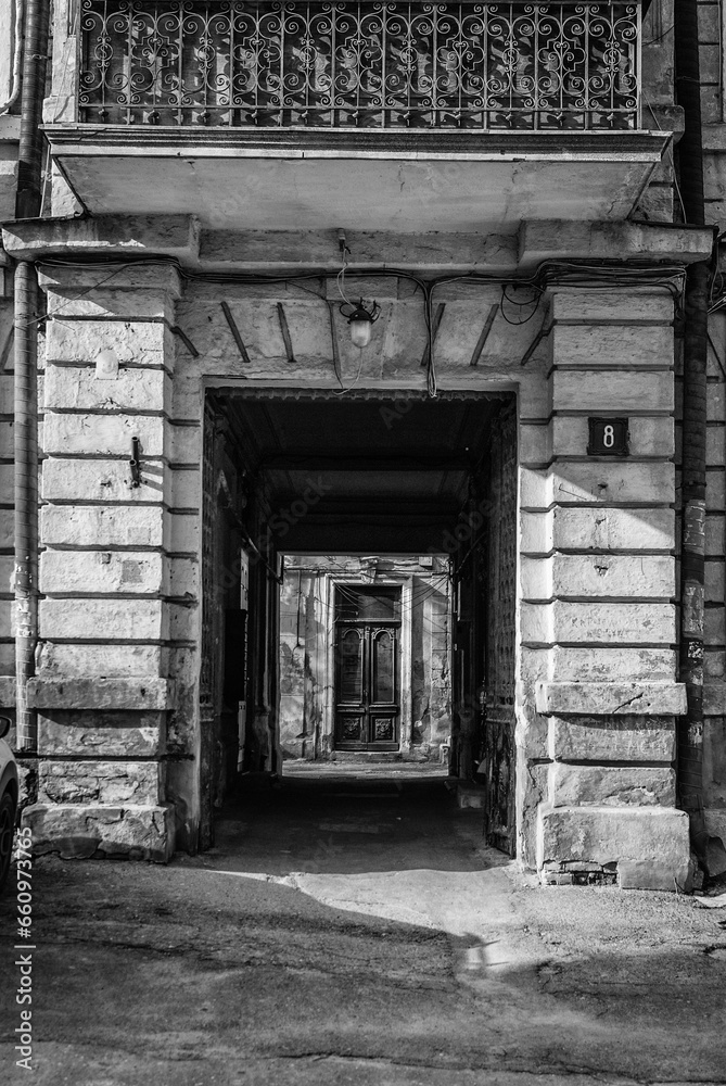Arches are an integral part of the architecture of old Odessa. They add romance to the city. Arches are an integral part of the architecture of old Odessa. They add romance to the city.