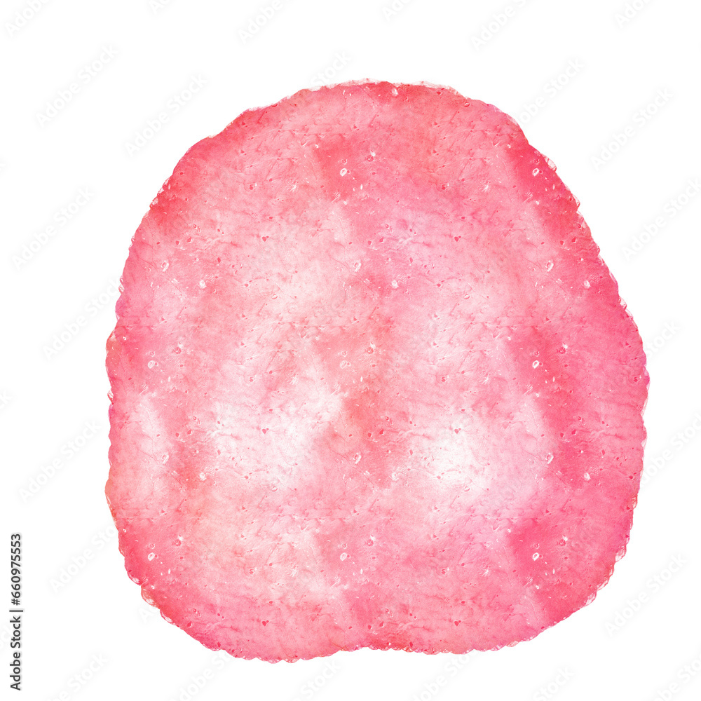 Abstract Watercolor Shape