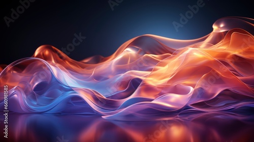 Gradient particle wave background, Background Image,Desktop Wallpaper Backgrounds, HD