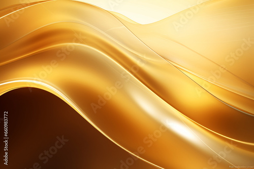 Abstract golden background created with generative AI