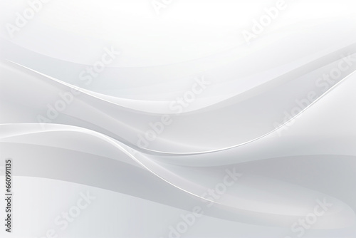 Abstract white and grey background created with generative AI © Pivot_Design