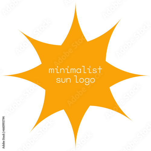 Minimalist Sun Logo