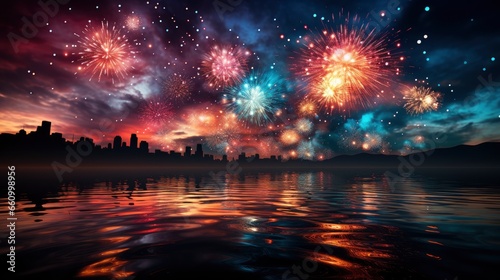Midnight fireworks Firework display Skys , Background Image,Desktop Wallpaper Backgrounds, HD