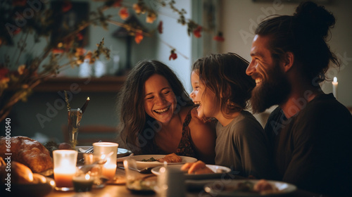 Laughter and Love  Thanksgiving Moments to Treasure  Generative AI