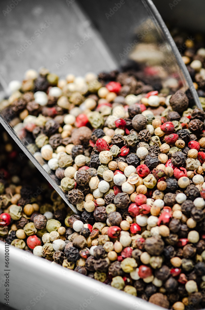 Peppercorn on rustic background. Peppercorn on rustic background.