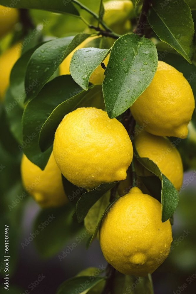 lemons in the tree