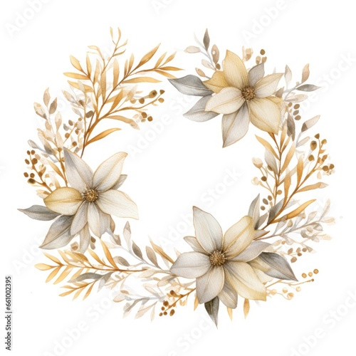 wreath of flowers