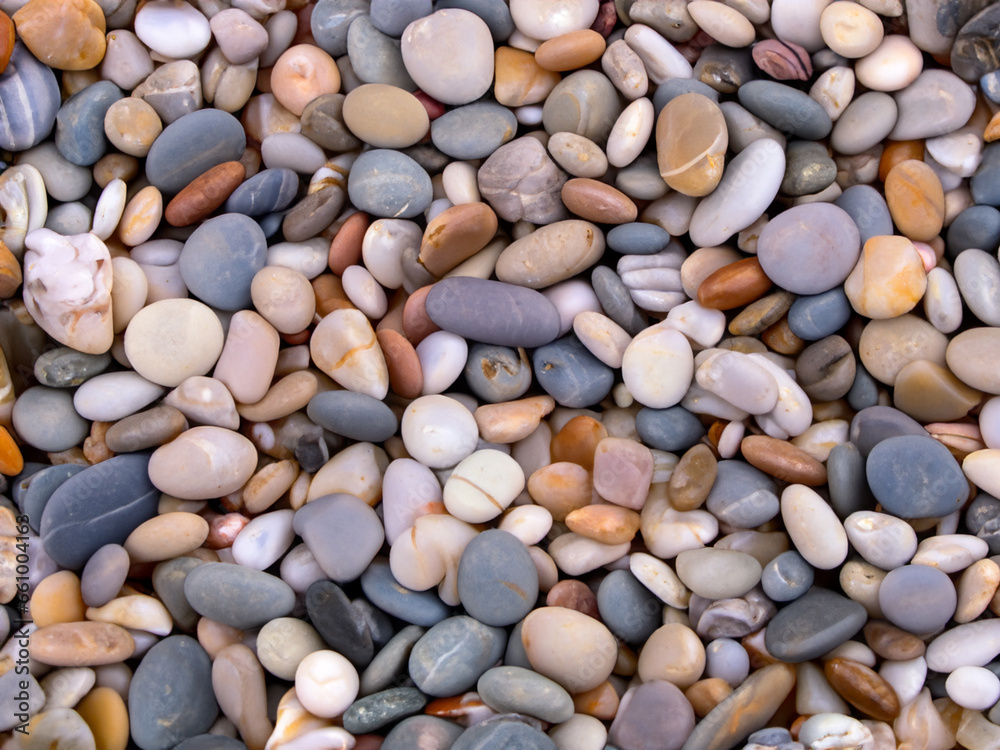 sea pebbles on a beach sea pebbles on a beach
