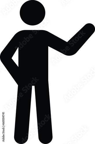 silhouette of a person vector