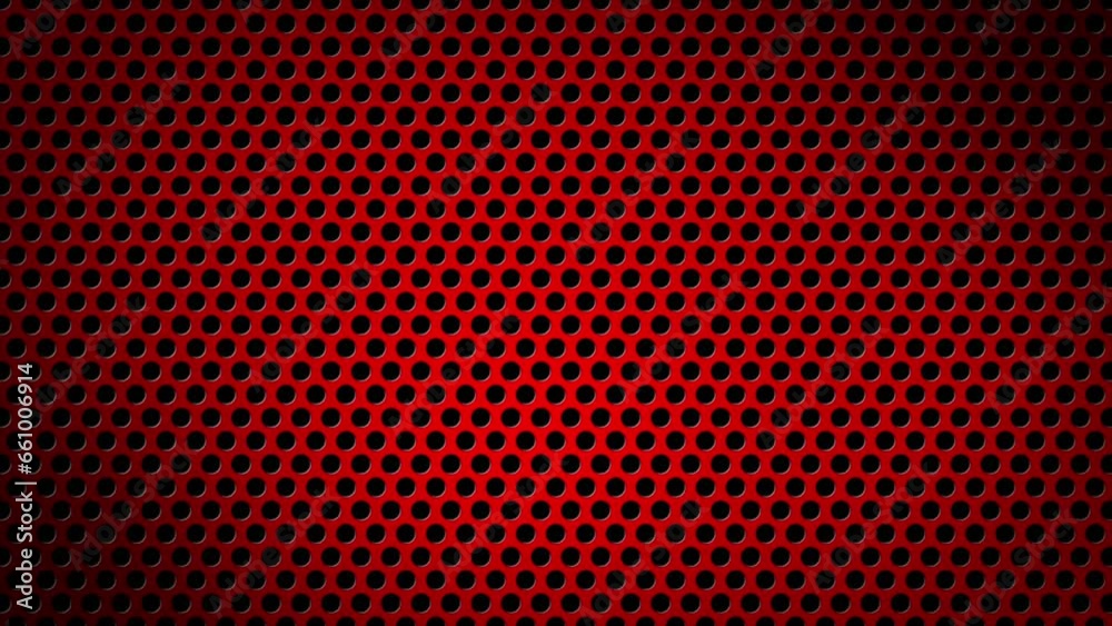 Simple red gradient metallic grill pattern minimal geometrical background