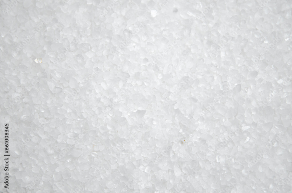 Obraz premium Salt background . Top view .