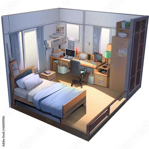 Apartment room 