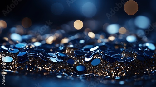 Realistic navy blue glitter background, Background Image,Desktop Wallpaper Backgrounds, HD
