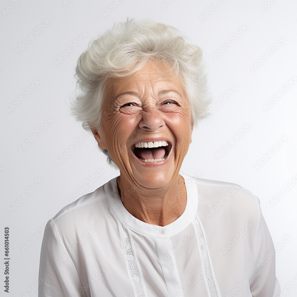 The old man showed a happy expression and smiled. The old man showed a happy expression and smiled.