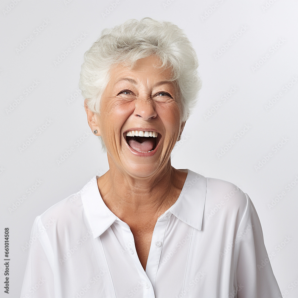 The old man showed a happy expression and smiled. The old man showed a happy expression and smiled.