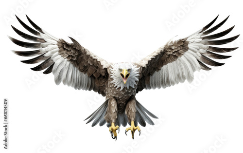 3D Cartoon Eagle Majestic Image transparent PNG