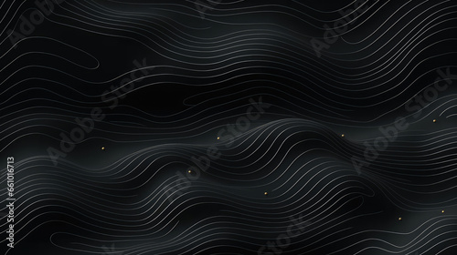 An abstract dark background resembling a contour map, evoking a sense of depth and mystery through intricate, enigmatic lines