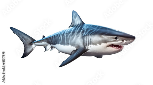 Shark on transparent background