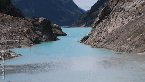 artificial lake, Lake Place-Moulin, Valpelline, Italy, dam, Bionaz photo