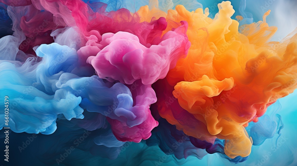 Obraz premium Watercolor stains abstract background , Background Image,Desktop Wallpaper Backgrounds, HD