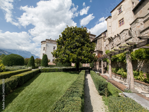 Castello del Buonconsiglio in Trento, Italy.