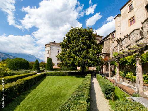 Castello del Buonconsiglio in Trento, Italy.