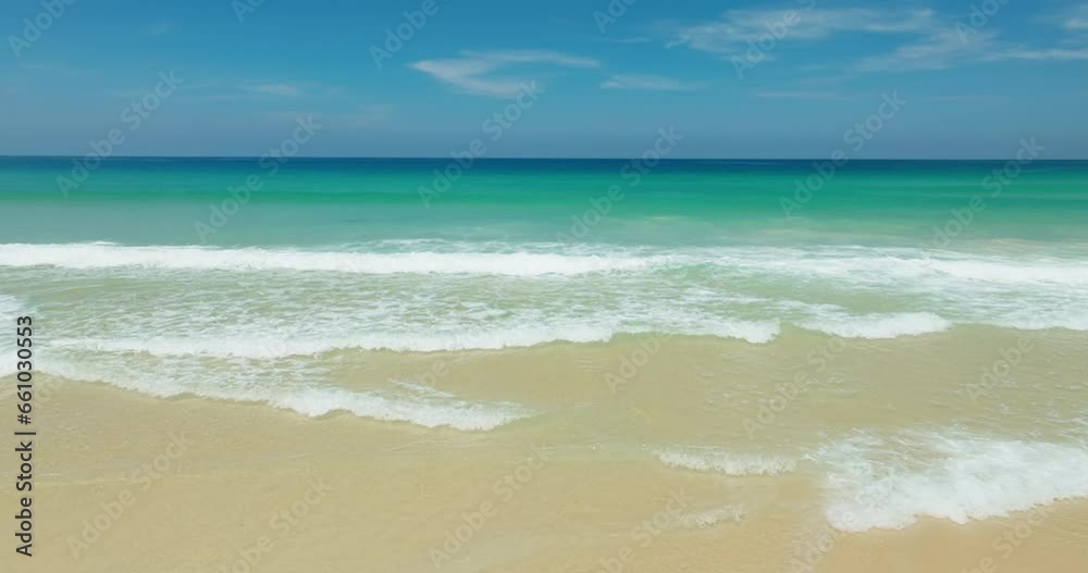 Amazing waves crashing on sandy shore at Phuket Beach in Thailand,Beautiful beach Amazing waves crashing on sandy shore at Phuket Beach in Thailand,Beautiful beach