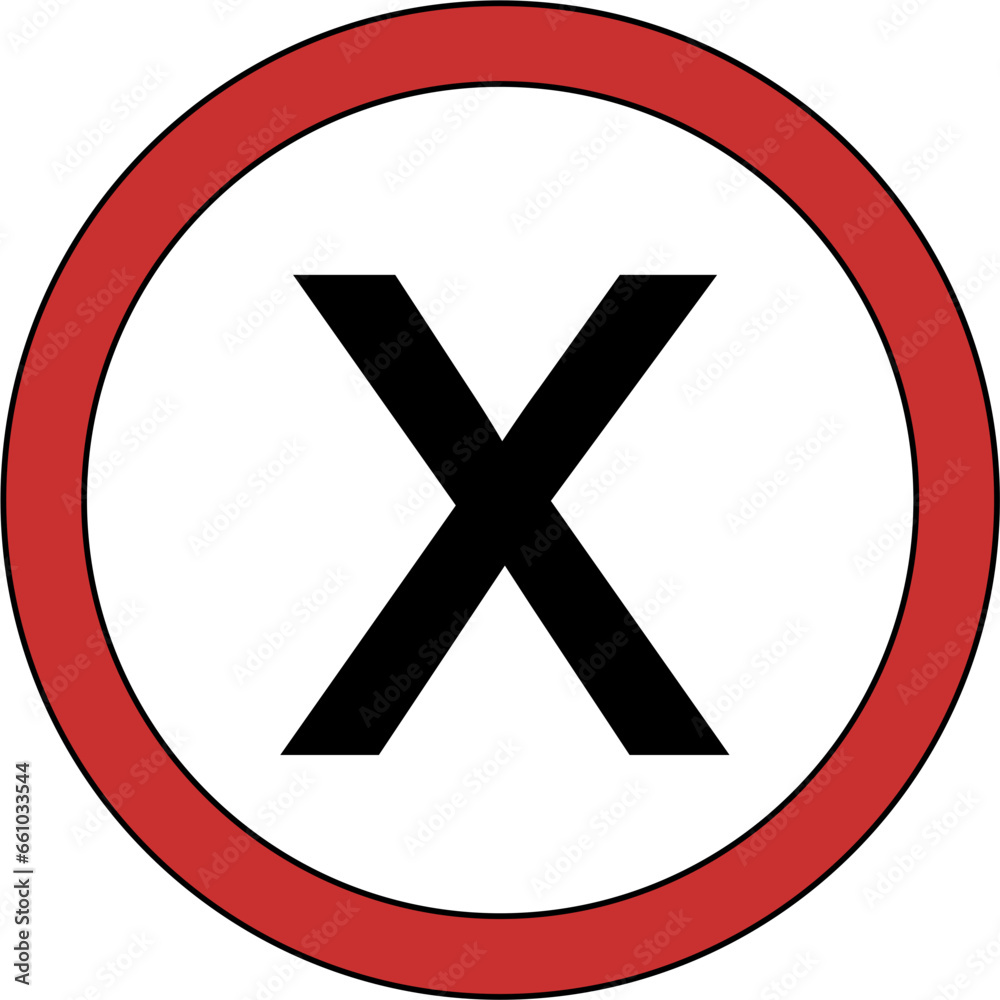 Obraz premium traffic signs Illustration 