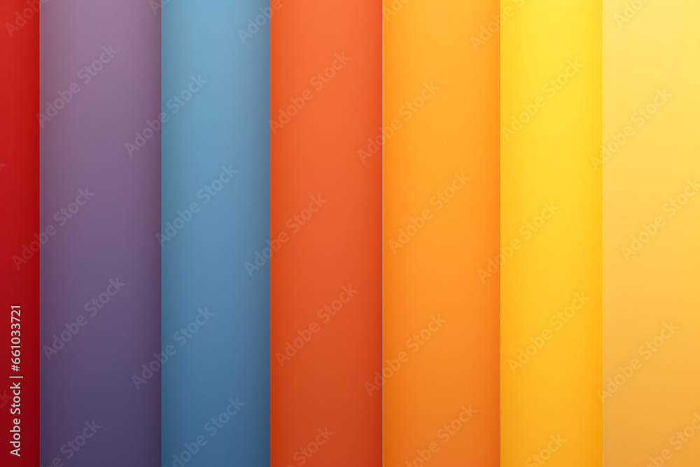 Vertical gradient stripes in varied vibrant colors