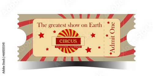 Circus ticket