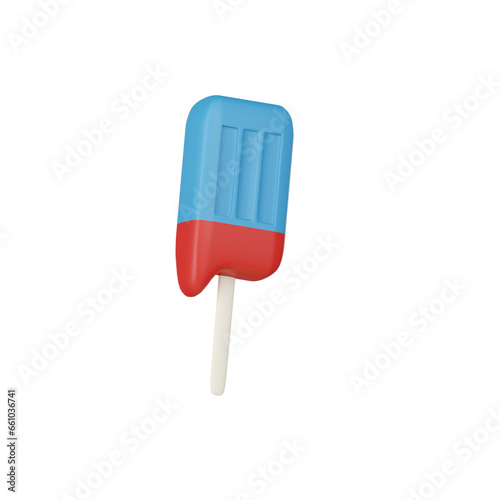 ice cream 3D summer icons can be used in various digital and design contexts. They might appear as part of mobile app icons, website graphics, or in marketing materials for summer-related products 