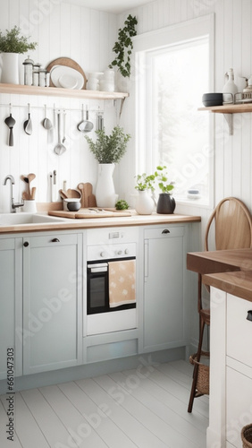 kitchen midcentury modern style