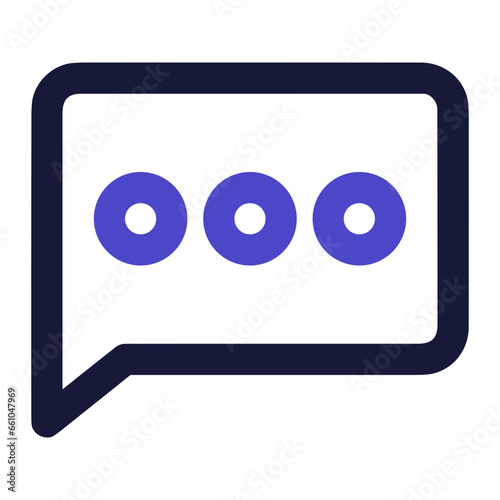 Comment icon symbol vector image. Illustration of the chat social media concept design image