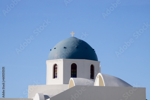 Greek Orthodox Church in Santorini, Greece